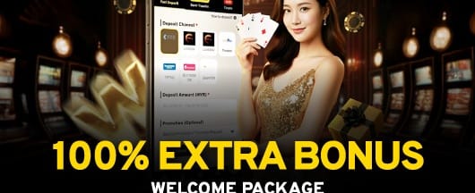 Bonus Selamat Datang promotion